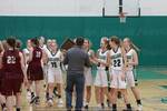 Highlight for Album: Feb. 15 Post Game Trophy and cutting net