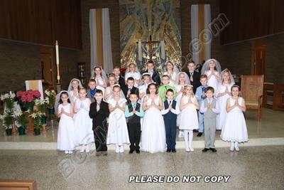 Highlight for album: Nativity Graduation and First Communion and Trinity Confirmation